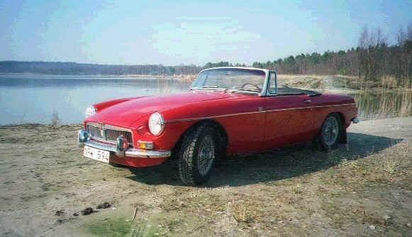 A picture of my MGB